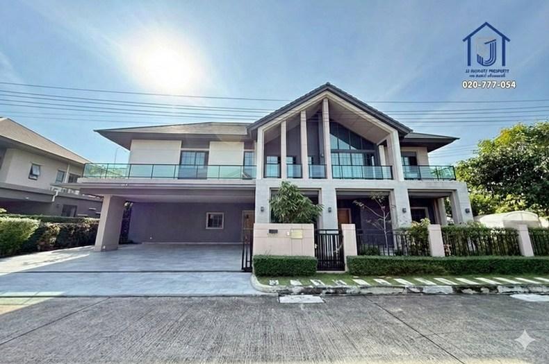 ขายบ้านเดี่ยว 2ชั้น บางกอก บูเลอวาร์ด แจ้งวัฒนะ 2 หลังริม ถนนชัยพฤกษ์ ใกล้ทางด่วนแจ้งวัฒนะ  1