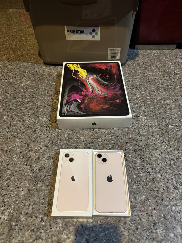 ขายๆๆๆถูกๆๆๆไอโฟน13สีPink256กิ๊กตัวTopสุดยกกล่องอีมี่ตรงคับสภาพสวยการใช้งานดีเยี่ยมทุกๆฟังชั่นเครื่องรีสโตได้ตลอดไม่มีติดแอคเค้าใดๆคับ Model TH/A ( แบ รูปที่ 2