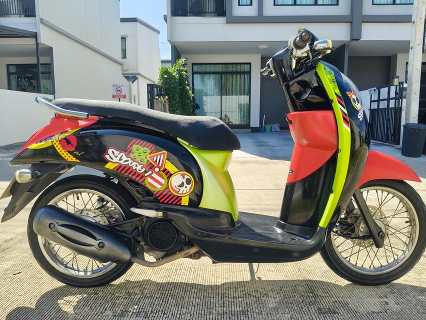 Honda Scoopy i หัวฉีด ปี2012 สี ชมพู ดำ เหลือง 6