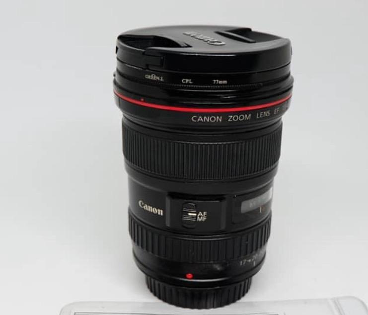 Canon 17 - 40 F4L พร้อมฟิลเตอร์ 2