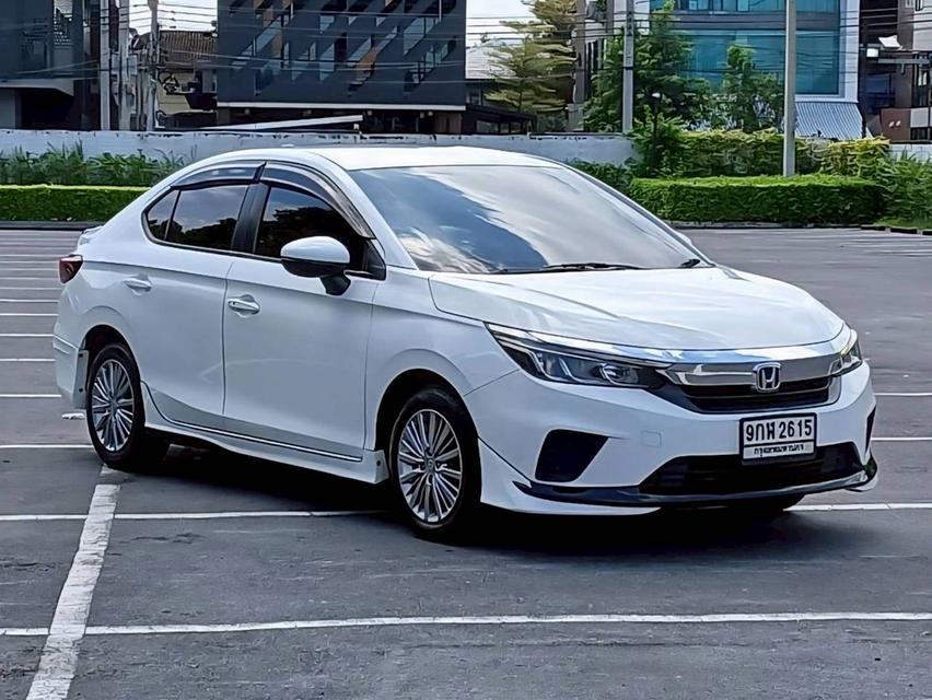 HONDA CITY 1.0 V Turbo โฉม ปัจจุบัน (4D) เกียร์ Auto สีขาว ปี 2020
