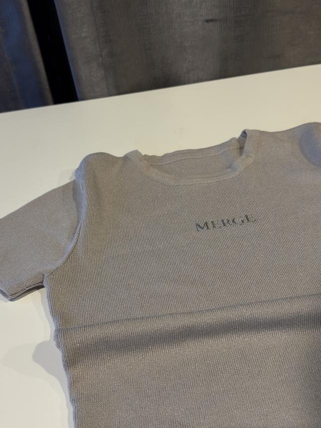 MERGE ALLA BABY TEE COLOR GREY มือหนึ่ง 2