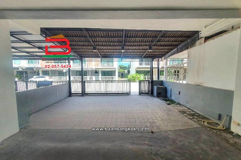 ทาวน์โฮม The Primary Ultimate kaset-nawamin (เดอะไพรมารี อัลติเมท เกษตร-นวมินทร์) เนื้อที่ 24.2 ตร.ว ซอยนวลจันทร์ 28 แขวงคลองกุ่ม เขตบึงกุ่ม 3