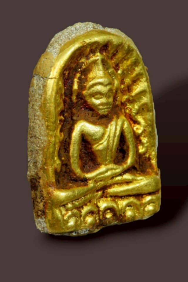 พระซุ้มกอเนื้อว่านหน้าทอง รูปที่ 2