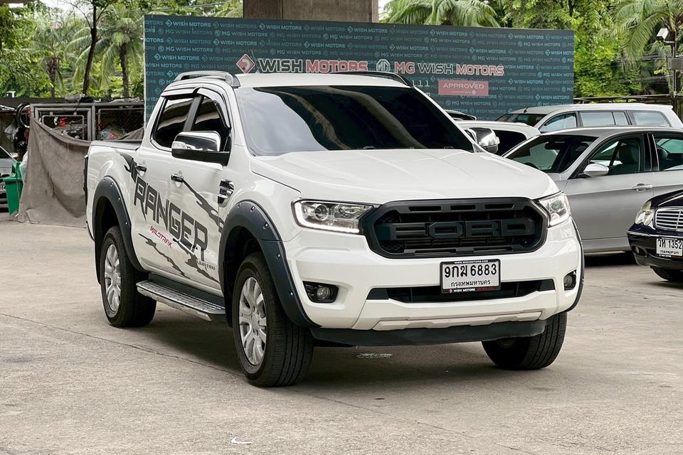 Ford Ranger Double Cab 2.0 XLT Hi-Rider AT ปี 2019 กระบะ 4 ประตู ยกสูง รถสวย ขับดี