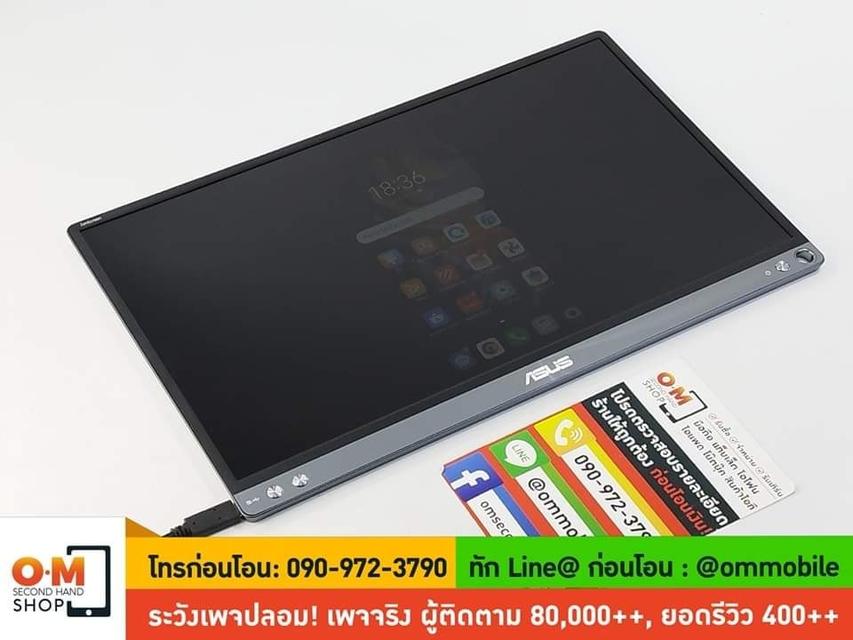 ขาย/แลก Asus ZenScreen MB16ACE Portable Monitor 15.6" ศูนย์ไทย ประกันศูนย์ 27/12/2024 สวยมาก ครบกล่อง เพียง 4,990.- 3