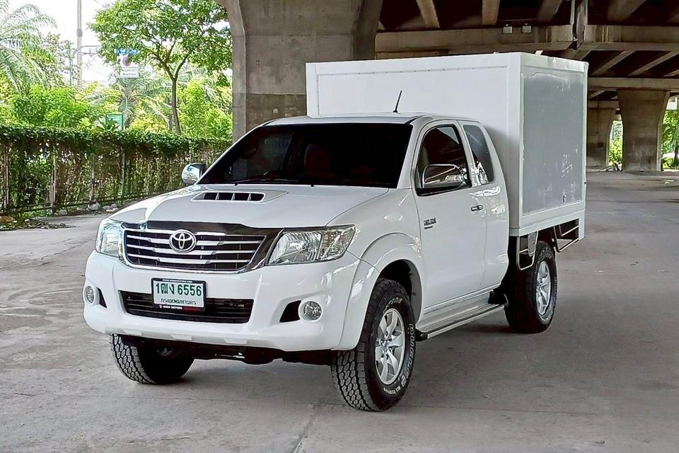 Toyota Vigo Champ Smart Cab 2.5 E MT ปี 2014 CNG สมาร์ทแคป+ตู้ทึบ รถสวยมือเดียว