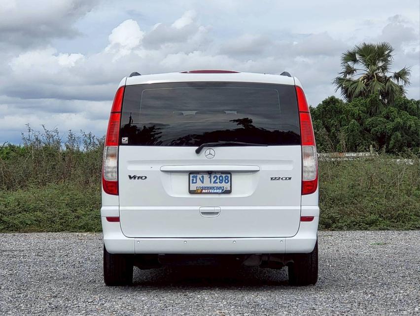 รหัสรถ NC1298 MERCEDES-BENZ VITO 122 CDI Extra Long (W639) " Facelift " หลังคาแก้ว
