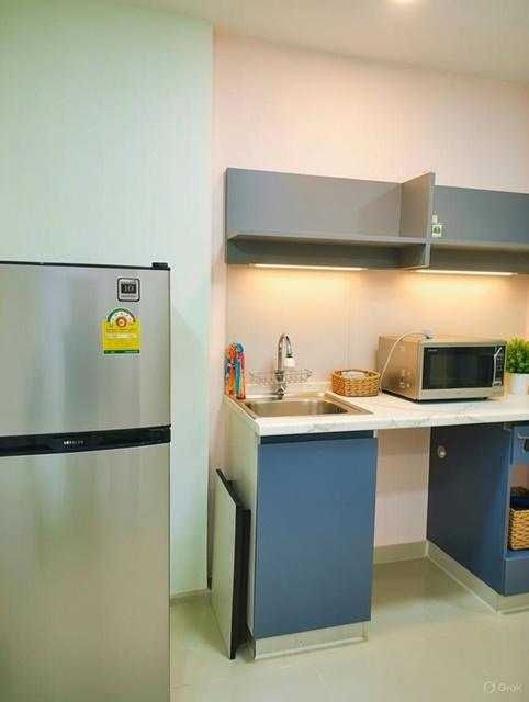 MRTหัวหมาก 900ม. ให้เช่าคอนโด ชั้น7 พร้อมเฟอร์ฯ 1นอน แอสปาย ลาดพร้าว 113 ตะวันนา 300 ม. ตลาดกลางแฮปปี้แลนด์ 400 ม. 5