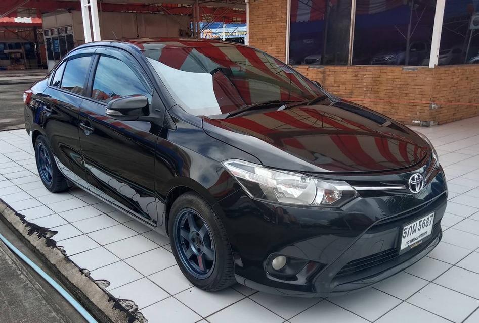 Toyota Vios 1.5E ปี 2016 ฝาขาว รถบอดี้สวยไม่มีชนหนัก ไมล์ 150,XXX ไม่เคยแก๊ส