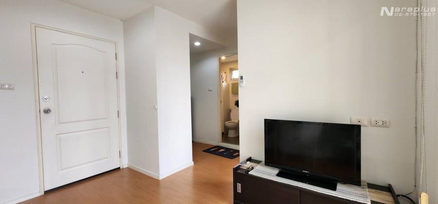 68111128 : ขาย Condo แบบ 1 ห้องนอน ห้องมุม พื้นที่ขนาด  25.77 ตารางเมตร พร้อมอยู่  โครงการ ลุมพินี คอนโดทาวน์ นิด้า-เสรีไทย 2 ชั้น 7 พึ่งรีโนเวทเสร็จ  6