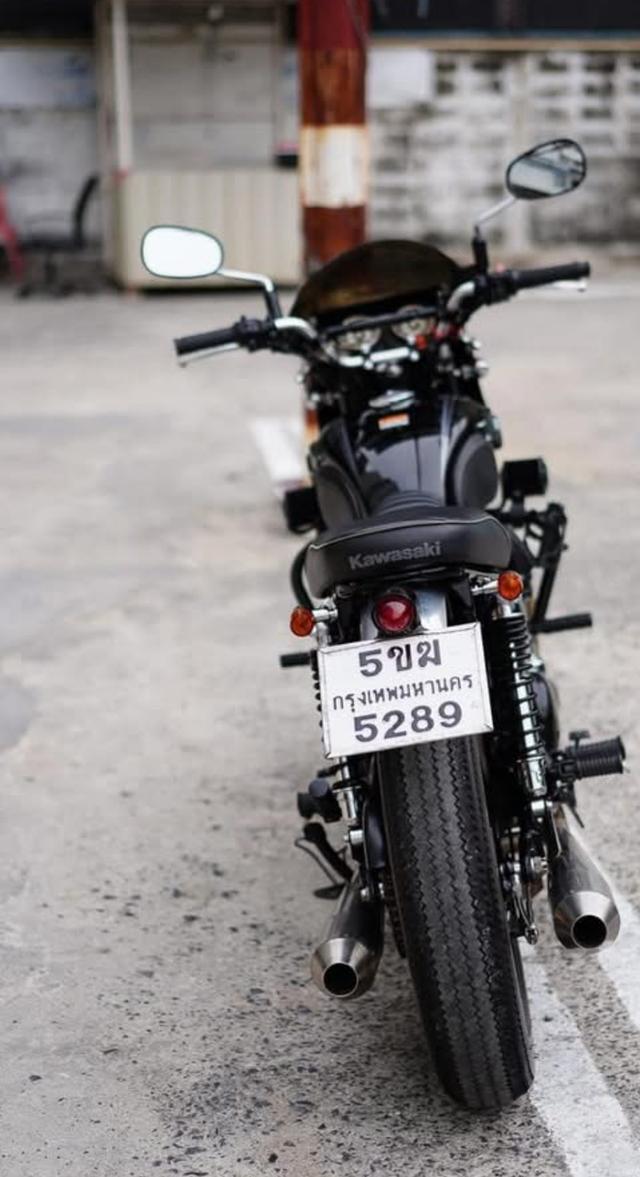 Kawasaki W800 Black Edition แต่งเต็มระบบ 3