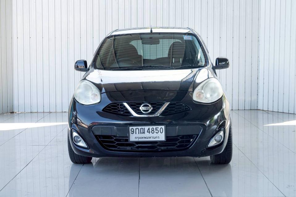 NISSAN MARCH 1.2 E เกียร์ MT ปี 2018 สีดำ โฉม ปี10-ปัจจุบัน รูปที่ 2