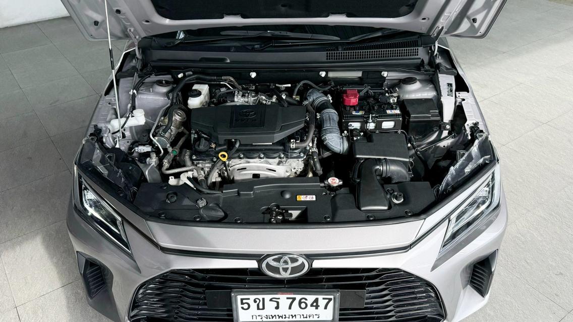 TOYOTA YARIS ATIV 1.2 SMART AT ปี 2022 จด 2022 สีเทา 3