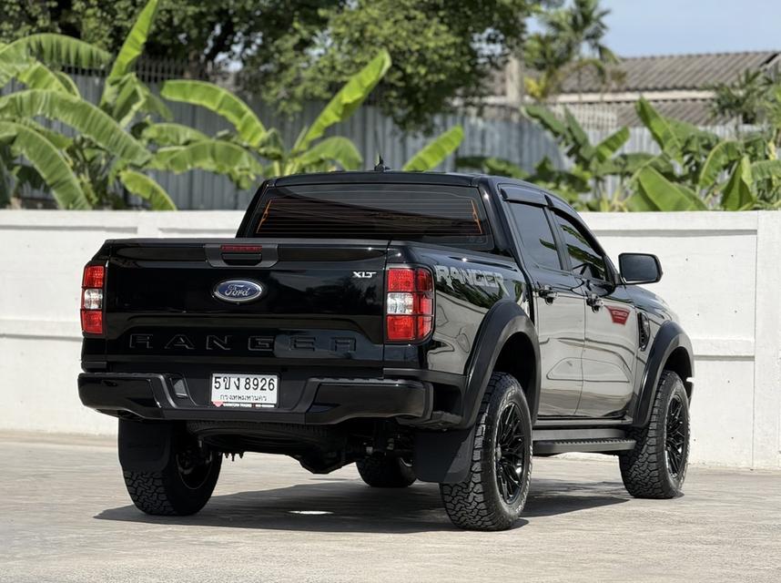 2022 FORD RANGER, 2.0 TURBO XLT โฉม HI-RIDER DOUBLE CAB สีดำ มือเดียวป้ายแดง ประวัติดี รูปย่อยที่ 4
