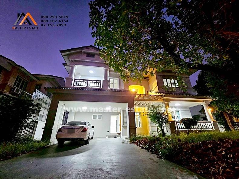 ม.มัณฑนา วัชรพล-รามอินทรา 1 บ้านเดี่ยวพร้อมเรือนรับรอง เนื้อที่ 106 ตร.ว. Renovate พร้อมอยู่ เงียบสงบ ร่มรื่น กว้างขวาง คุณภาพ Land+House ทำเลดีมาก 3