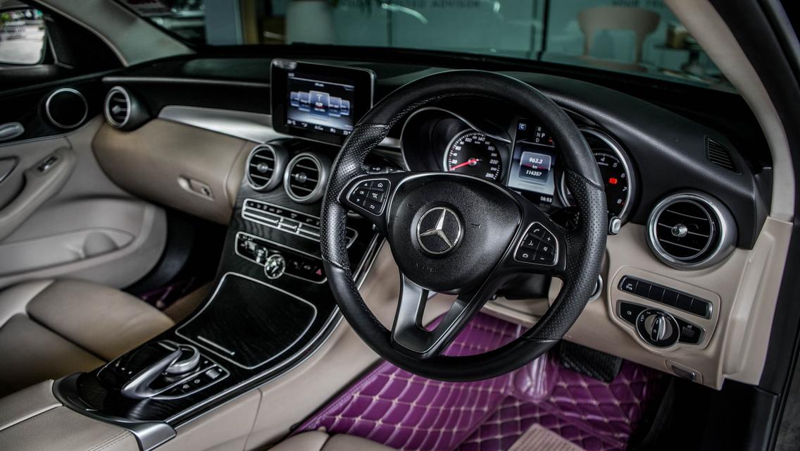 (แจ้งรหัสรถ CBL91) Mercedes-Benz C350e 2.0 Avantgarde AT 2018 รูปที่ 11
