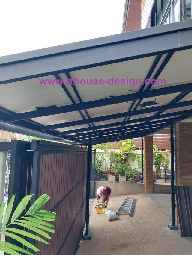 รับเหมา ต่อเติม โครงหลังคา กันสาด ห้องครัว ก่อฉาบ/เทพื้นปูกระเบื้อง 0950920028 รูปที่ 4