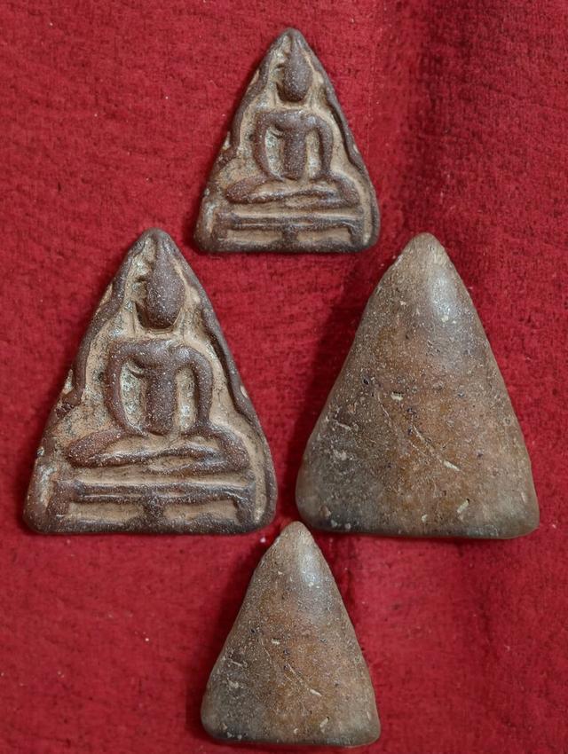 พระกรุเนื้อดินกำแพงขาโต๊ะ จ.กำแพงเพชร สภาพสวยเดิม คลาสสิค