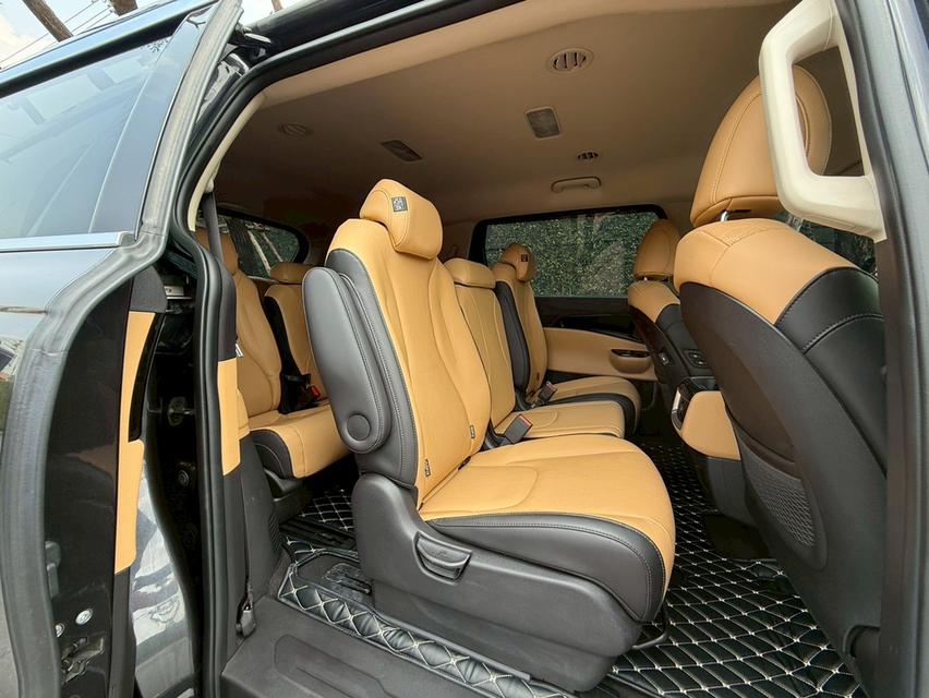 KIA GRAND CARNIVAL 2.2 EX ปี22 สีเทา ดีเซล รถ11 ที่นั่ง สุดประหยัด รถบ้านสวยมือเดียว สีเดิม เข้าศูนย์ทุกระยะ รูปที่ 7