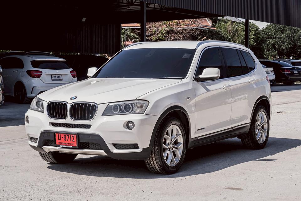 รหัสรถ 67GG2182 BMW X3 ดีเซลปี 2012