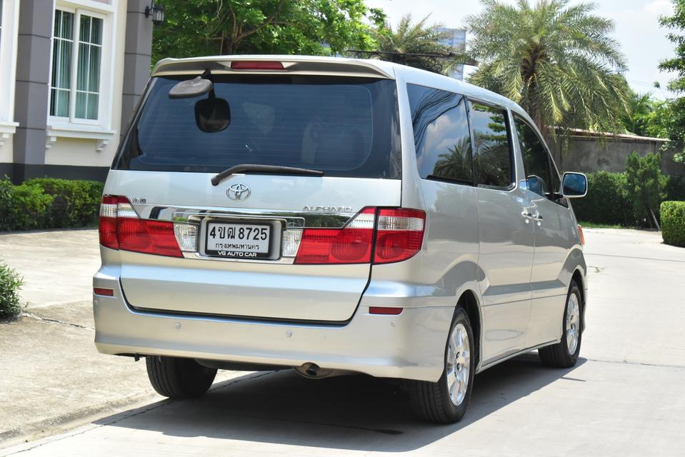 Toyota Alphard 3.0G V6 เครื่องยนต์: เบนซิน+LPG เกียร์ออโต้ รถสวย ไมล์ 160,000 กม. โทร.0922639576 เอ๋