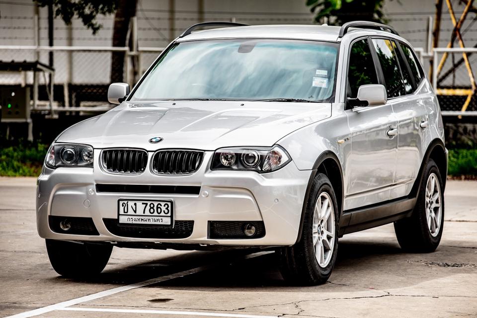 Bmw X3 XDrive 2.5 เบนซิน สีเทา ปี 2006 1