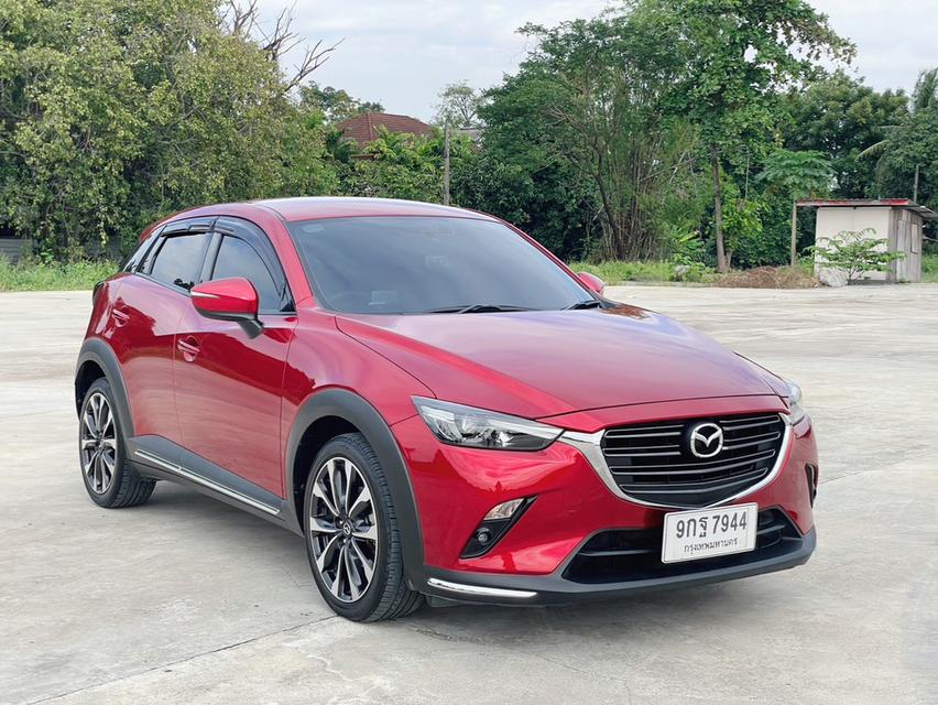 สภาพพร้อมใช้100% MAZDA CX-3 Wagon 4dr Wagon 4dr S 6sp FWD 2.0i. Y2019 สีแดง ออโต้  5