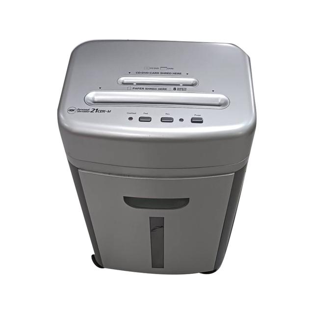 เครื่องทำลายเอกสาร GBC  รุ่น 21CDX-M Cross-cut Shredder 6
