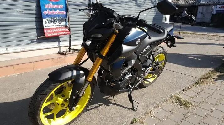 Yamaha MT15 สีน้ำเงิน-ดำ