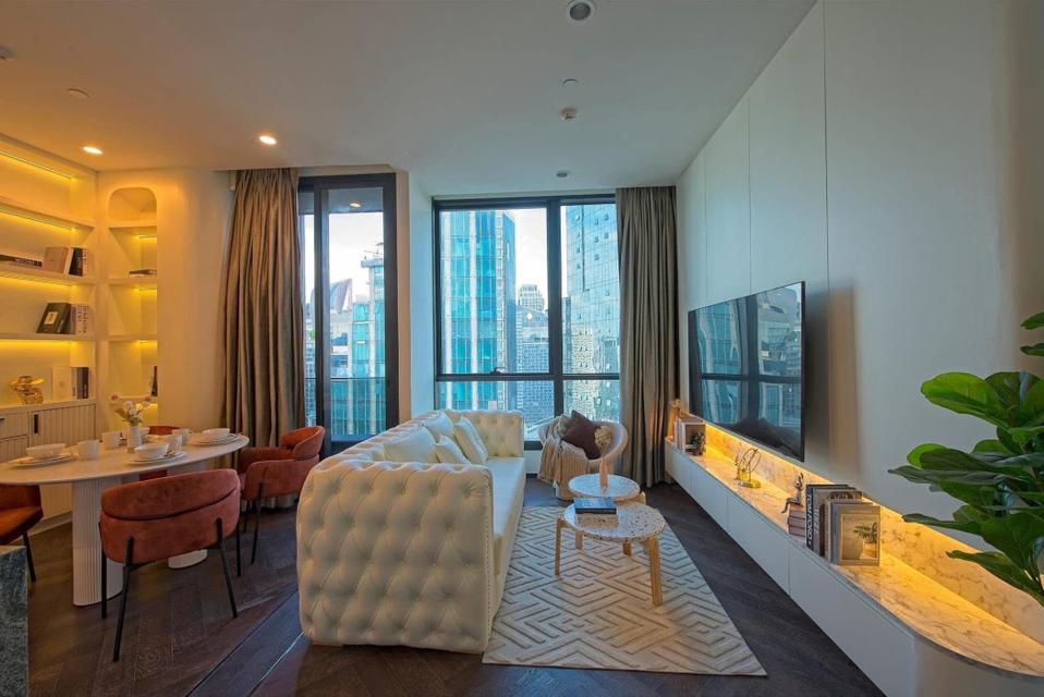 ให้เช่า คอนโดหรูห้องพิเศษ ESSE Sukhumvit 36 ติด BTS ทองหล่อ 2 นอน จอดรถได้ 2 คัน 77 ตรม ชั้น 21 สัญญาขั้นต่ำ 1 ปี 3