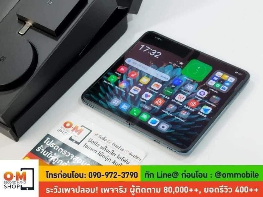 ขาย/แลก OPPO Find N2 16/512GB Green Snapdragon8+ Gen1 สภาพสวยมาก แท้ ครบกล่อง เพียง 27,900 บาท  4