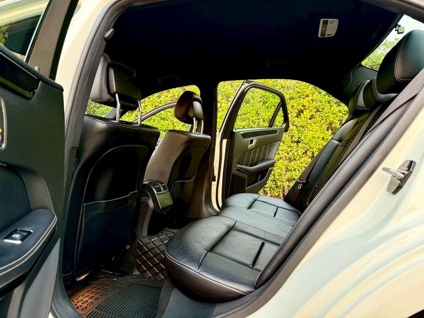 รหัสรถ AP4311 Mercedes-Benz #e200 #w212  ปี 2012 ชุดแต่ง AMG รอบคันจากโรงงาน สีขาว  9