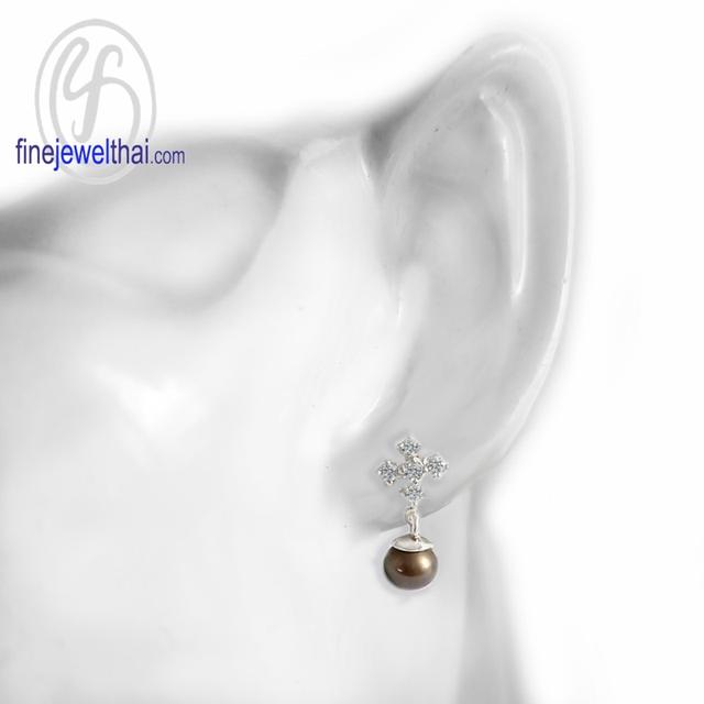 FineJewelThai | ชุดเครื่องประดับแท้ ของขวัญวันแม่ ต่างหูมุกแท้ พลอยแท้ เสริมมงคล รูปย่อยที่ 4