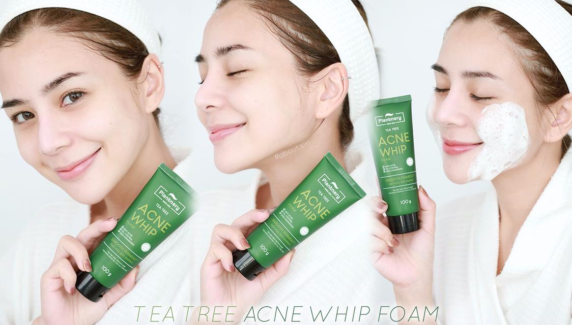 Plantnery Tea Tree Acne Whip Foam 