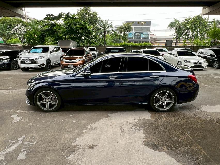 ขายรถ Benz C300 Bluetec Hybrid AMG W205  ปี 2015 สีน้ำเงิน เกียร์ออโต้ 7