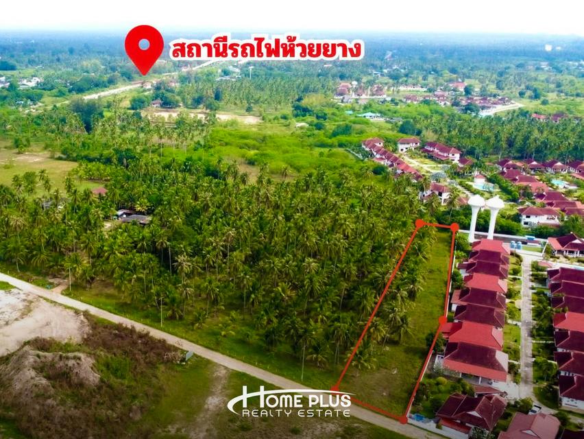 🌳 ขายที่ดิน 2 ไร่ ใกล้สถานีรถไฟห้วยยาง ทับสะแก 4