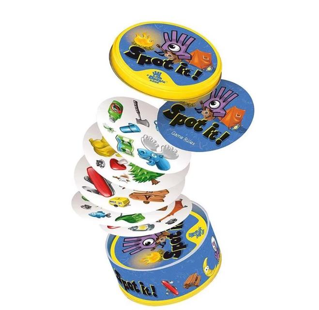 Dobble Card Game Spot It Potte เกมส์ฮิต เล่นง่าย เกมส์กระดาน จับคู่รูปภาพ ให้น้องๆ สนุกสนานและเสริมพัฒนาการ 10