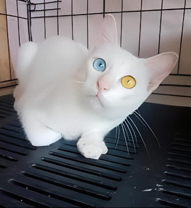 แมวขาวมณีตาสองสี 1