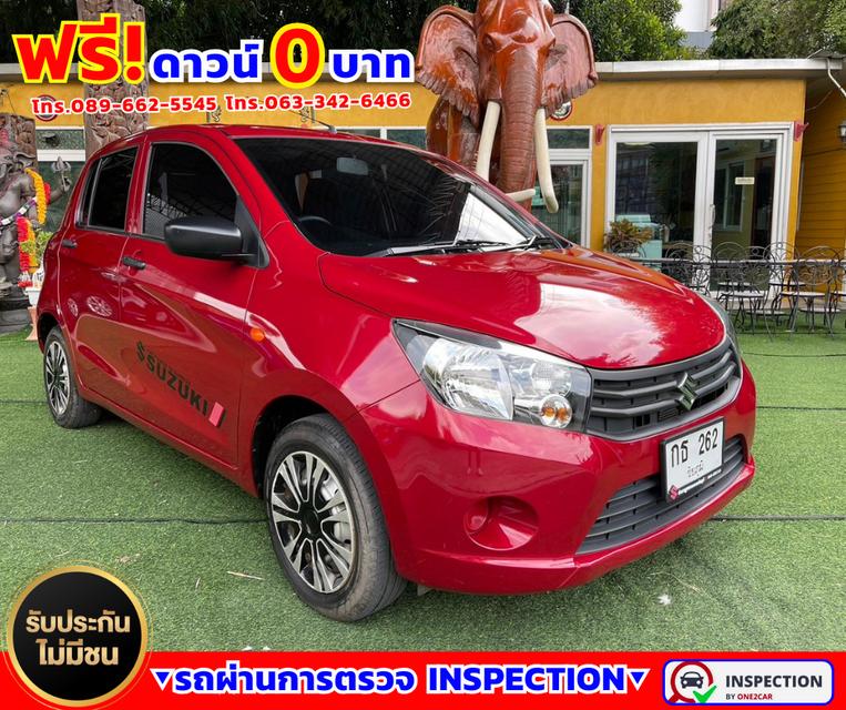 🌟ปี2022 Suzuki Celerio 1.0  GA 🌟ไมล์แท้ 17,xxx กม. 🌟เกียร์ธรรมดา 4