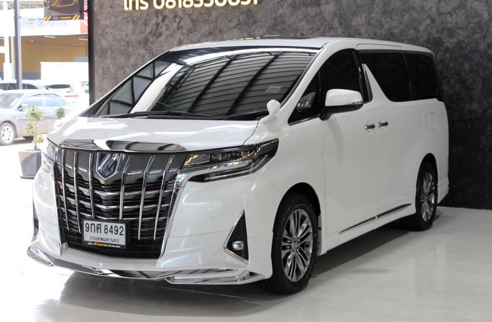 รหัสรถ JRS8492 TOYOTA ALPHARD 2.5  HYBRID E-FOUR ปี 2021 1