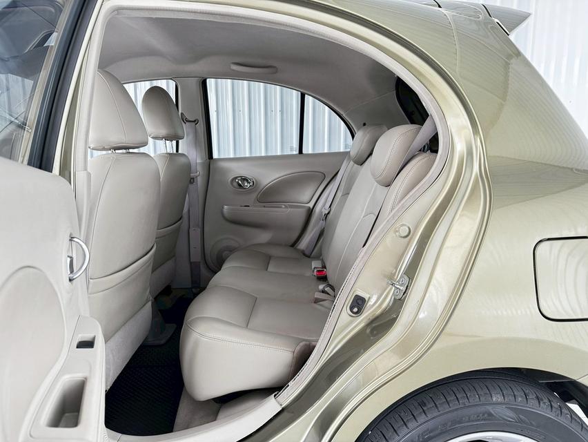 Nissan March 1.2VL เบนซิน เกียร์ออโต้  ปี2013จด2015 11