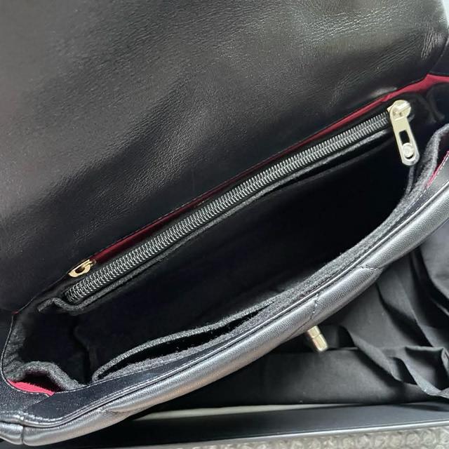 Louis Vuitton Montaigne MM หนังลาย Monogram Empreinte สี Marine Rouge รูปที่ 7