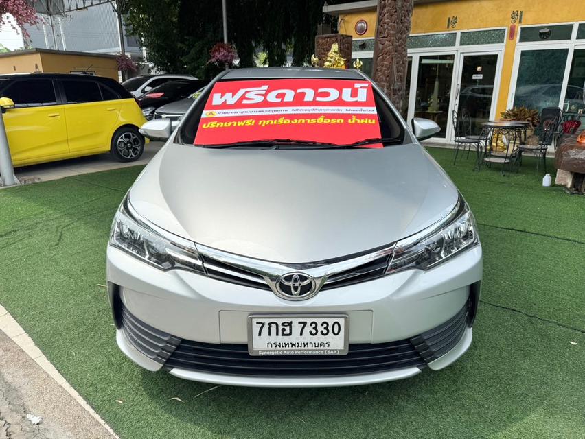 TOYOTA  ALTIS 1.6 G ปี 2018 ประหยัดน้ำมัน ติดแก็สCNG  สามารถใช้ได้ 2 ระบบ น้ำมัน+แก็ส