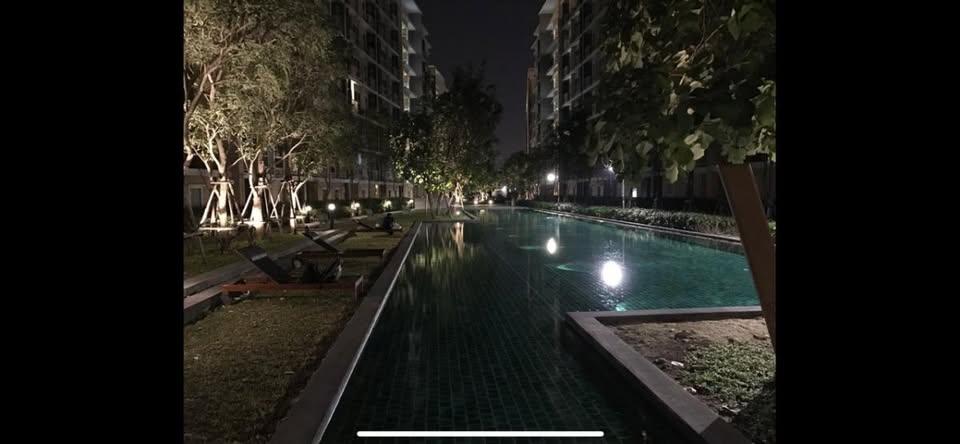 ให้เช่า ให้เช่าห้องสตูดิโอวีคอนโด 26 ตารางเมตรชั้นแปดเฟอร์ครบพร้อมเข้าอยู่  รับเอเจ้น 3