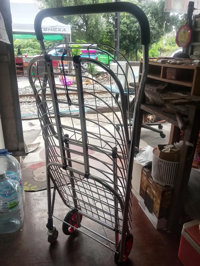 รถเข็นแบบพับเก็บได้ อลูมิเนียม ทั้งคัน