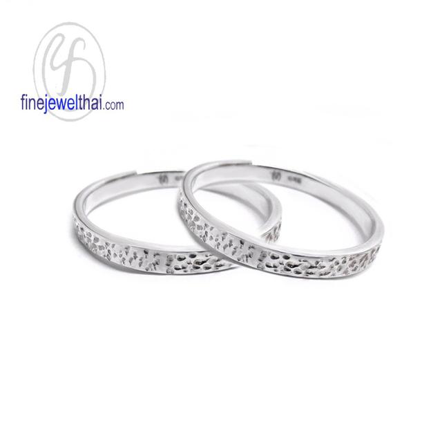 Finejewelthai แหวนคู่สำหรับคนรุ่นใหม่ ดีไซน์เรียบหรู มีเอกลักษณ์ ลดพิเศษ RC122600