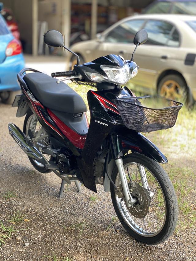 HONDA WAVE 110i ปี66 สีดำ แดง มือเดียว สตาร์มือ รูปที่ 2
