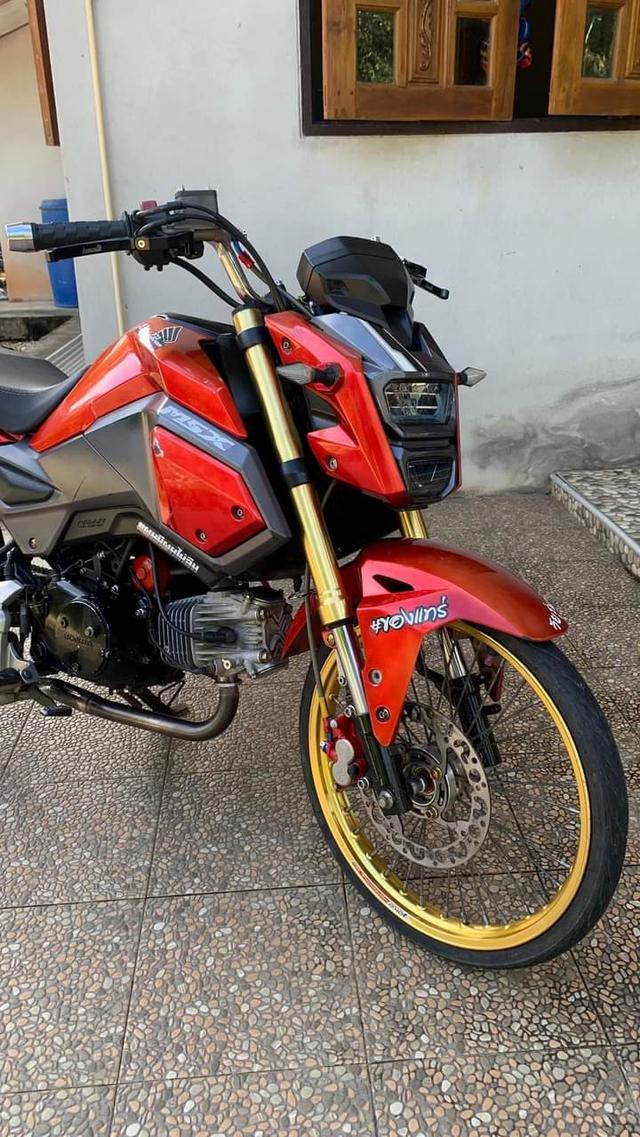 Honda msx 125cc แดงดำ 3