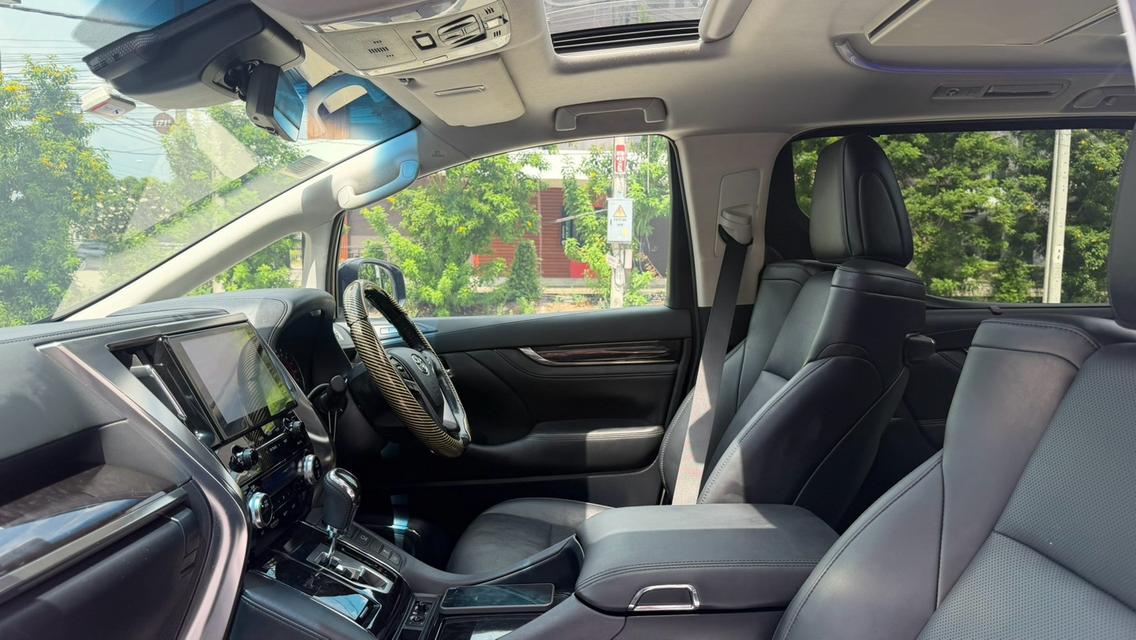 TOYOTA ALPHARD 2.5 SC PACKAGE 2022 สีดำ Milage 48,XXX KM. รถสวย ไม่มีอุบัติเหตุใดๆ ใช้น้อยสภาพดี รูปที่ 8